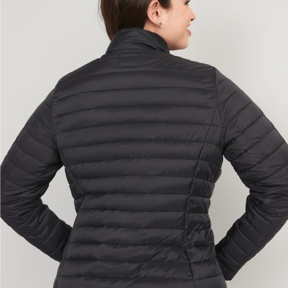 Old Navy XXL Black Water Resistant Packable Puffer Jacket for Women - Picture 8 of 13